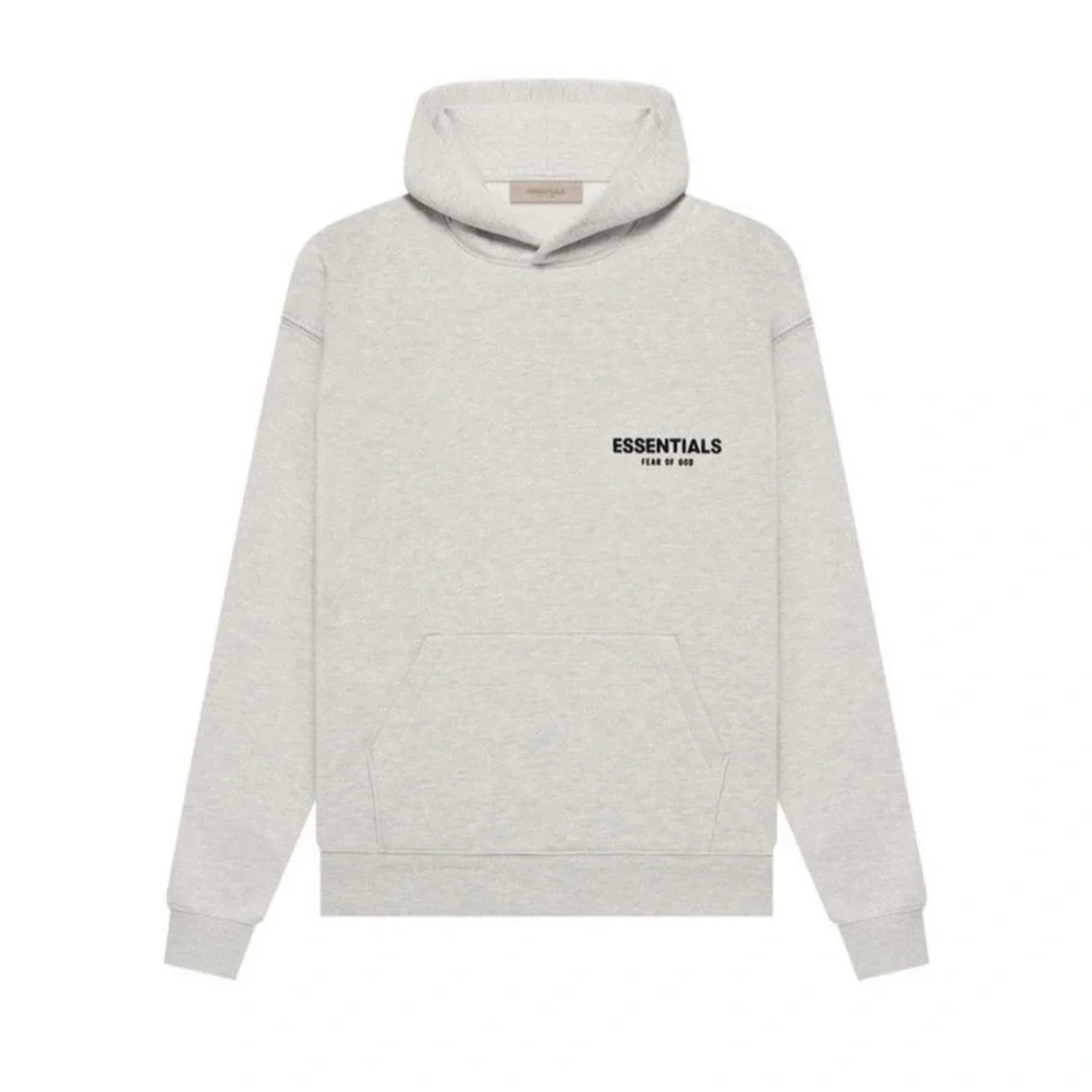 Fear of God ESSENTIALS Light oatmeal Pullover Hoodie men’s large authentic